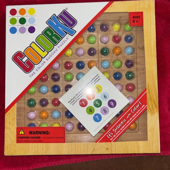 NEW ColorKu Sudoku Puzzle - Picture 4 of 4